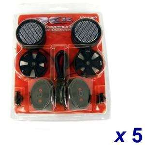 PACK OF SUPER HIGH FREQUENCY 160W CAR AUDIO TWEETERS  