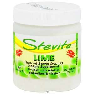  Stevia Lime Flavored   Concentrated Powder Jar   2.8 oz 