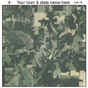    Aerial Photography Map of Panama, Illinois 2011 IL 