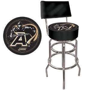  Army Padded Bar Stool with Back   Game Room Products Pub 