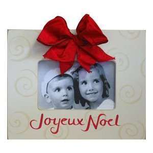  Joyeux Noel Ivory Frame Baby