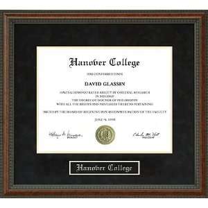  Hanover College Diploma Frame