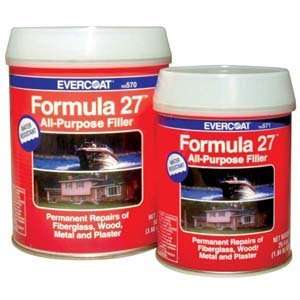  Formula 27 Polyester Miracle Mender Filler Quart 