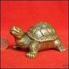 Chinese Bronze Small Cute Turtle Figure Sculpture 4.5L