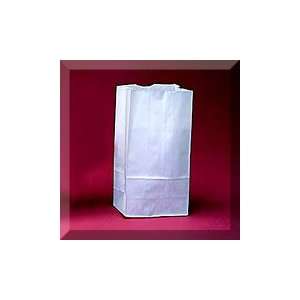 500ea   #10 White Grocery Bag