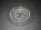 Dominion Glass SAGUENAY Clear round Butter Bottom Canad