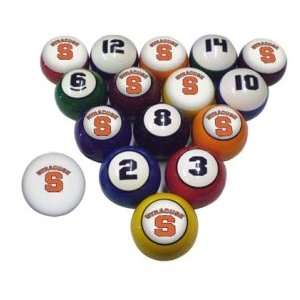 Syracuse University Billiard Balls