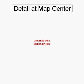  USGS Topographic Quadrangle Map   Jacumba OE S, California 