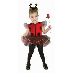  Toddler Lady Bug Tutu Costume Size (2 4T) 