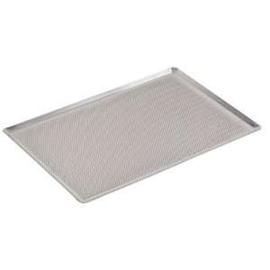  Perforated Aluminum Slanted Side Baking Sheet Pan  15 3/4 