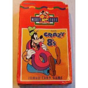  Disney Goofy Crazy Eights Game Toys & Games
