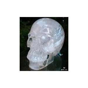   POWER TITAN 9.1 Quartz Rock Crystal Skull, Realistic 