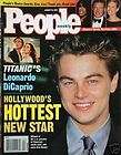 Leonardo DiCaprio PEOPLE feature clippings  