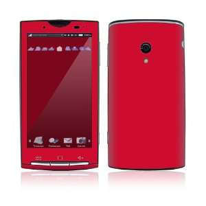  Sony Ericsson Xperia X10 Decal Skin   Simply Red 