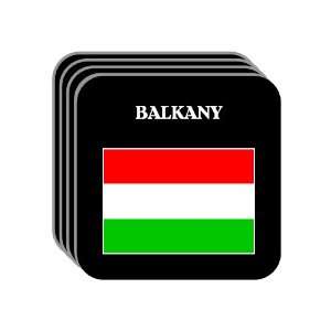  Hungary   BALKANY Set of 4 Mini Mousepad Coasters 