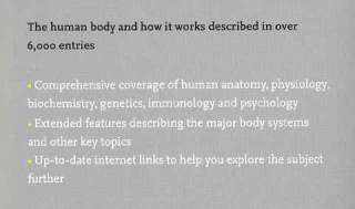 Human Body Biology Dictionary Collins Guide Book  