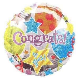    Congratulations Balloons   32 Congrats Jubilee Toys & Games