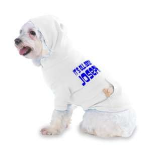  Its All About Joseph Hooded T Shirt for Dog or Cat MEDIUM 