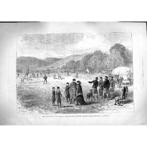   1881 Royal Family Highlands Scotland Balmoral Cricket