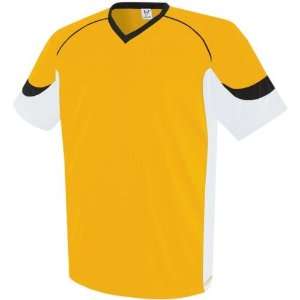  High Five SWERVE Custom Soccer Jerseys ATHLETIC GOLD/WHITE 