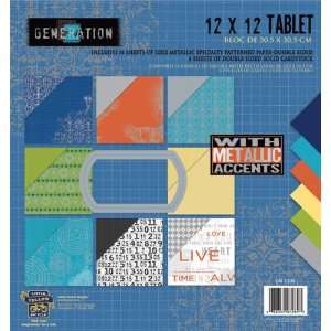  Generation Z 12x12 Tablet by Little Yellow Bicycle Arts 