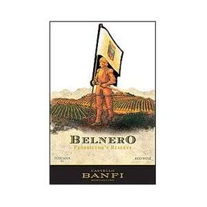  2007 Castello Banfi Belnero 750ml Grocery & Gourmet Food
