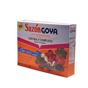 Sazon Goya Low Sodium Seasoning 100 gr Grocery & Gourmet Food