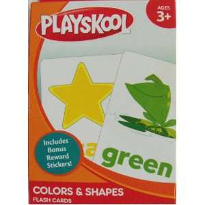  Playskool Colors and Shapes 36 Flash Cards Toys & Games