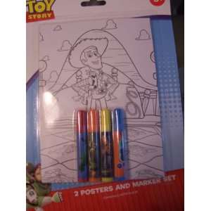   Toy Story ~ 2 Posters and Marker Set Tri Coastal Design Toys & Games