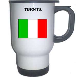  Italy (Italia)   TRENTA White Stainless Steel Mug 