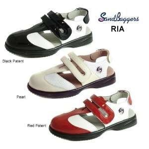  Sandbaggers Ria Womens Golf Sandals (ColorPearl,Size11 