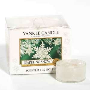  Yankee Candle Tea Lights Sparkling Snow 