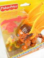 NEW Fisher Price Imaginext Winged Lion Knight Mini Figure ~ Wings flap 