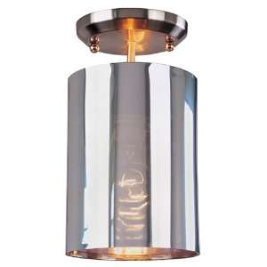  By Zlite Kitano Collection Brushed Nickel Finish 1 Light 