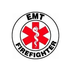  Labels EMT FIREFIGHTER 2 1/4 Reflective Sheet