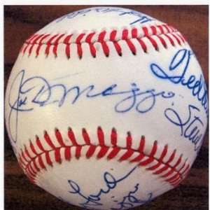  Baseball Hall of Famers multi signed baseball 
