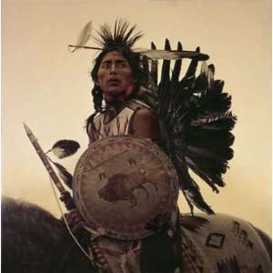  James Bama   Young Plains Indian Canvas