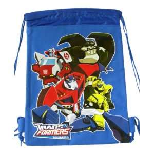  Transformers Drawstring Backpack   Blue Toys & Games