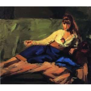  Hand Made Oil Reproduction   Robert Henri   32 x 28 inches 