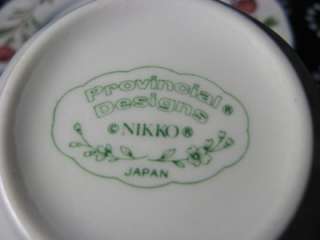 Nikko Provincial Designs AVONDALE Cup & Saucer EXC  