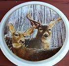 BOB TRAVERS PRIDE OF WILDERNESS SNOWY ALERT DEER PLATE