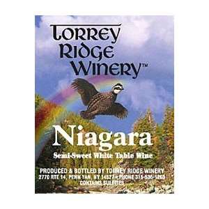  Torrey Ridge Winery Niagara 750ML Grocery & Gourmet Food