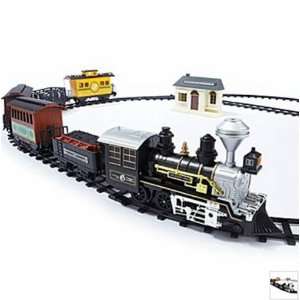   High Speed Railway Train Set with Sound and Headlight Toys & Games