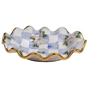  Honeymoon Blue Small Oval Dish by MacKenzie Childs Ltd 