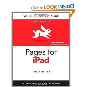  Pages for iPad Visual QuickStart Guide [Paperback] Nolan 