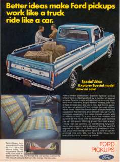 1970 Ford Explorer Special Pickup Truck Photo print ad  