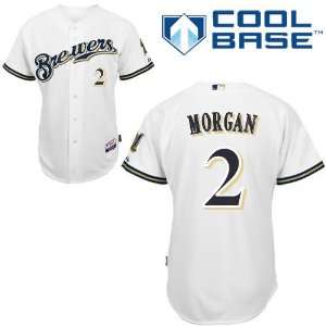 Nyjer Morgan Milwaukee Brewers Authentic Home Cool Base Jersey By 