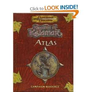   of Kalamar Atlas (Dungeons & Dragons) [Hardcover] Bob Burke Books