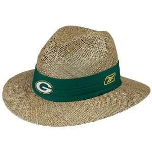  Reebok Green Bay Packers Camp Straw Hat