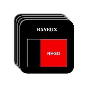  Paraiba   BAYEUX Set of 4 Mini Mousepad Coasters 